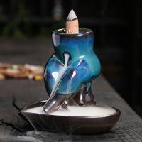 Backflow Incense Burner Porcelain half handmade for home and office & durable Sold By PC