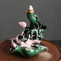 Backflow Incense Burner Resin half handmade for home and office & durable Sold By PC