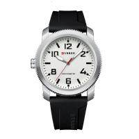 Men Wrist Watch Zinc Alloy with Glass & Silicone Life water resistant & japanese movement & for man nickel lead & cadmium free Length Approx 25 cm Sold By PC