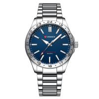 Hommes montre-bracelet, alliage de zinc, avec plastique & Acier inoxydable 304, Résistant à l’eau de vie & mouvement japonais & pour homme & lumineux, plus de couleurs à choisir, protéger l'environnement, sans nickel, plomb et cadmium, 43x11mm, Longueur Environ 23 cm, Vendu par PC