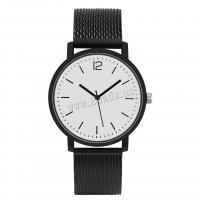 Reloj de Pulsera Unisex, El plastico, con Vidrio & acero inoxidable 304, Esférico, chapado en color plomo negro, Joyería & movimiento chino & diferentes estilos para la opción, más colores para la opción, Vendido por UD