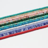 Gemstone Smycken Pärlor, Ädelsten, Abacus, polerad, DIY & olika material för val, 2x4mm, 155PC/Strand, Säljs av Strand