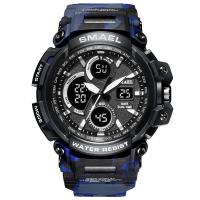 Heren polshorloge, Organisch glas, met TPU, Leven waterbestendig & mode sieraden & multifunctioneel & Japans uurwerk & voor de mens, meer kleuren voor de keuze, 57x50mm, Lengte Ca 14-23.3 cm, Verkocht door PC