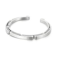 Rustfrit stål Bangle, 304 rustfrit stål, for par, flere farver til valg, 56x46mm, Solgt af PC