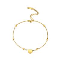 Anklet de acero inoxidable, acero inoxidable 304, Joyería & diferentes estilos para la opción & para mujer, más colores para la opción, Vendido por UD