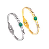 Sets de Joyas, Partículas de acero, chapado, diferentes estilos para la opción & para mujer & con diamantes de imitación, más colores para la opción, diámetro interior:aproximado 60mm, Vendido por UD