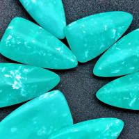 Synthetische Turquoise Cabochon, DIY, meer kleuren voor de keuze, 19x35mm, 100pC's/Bag, Verkocht door Bag