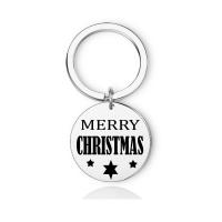 Stainless Steel Key Clasp 304 Stainless Steel Christmas Design & fashion jewelry nickel lead & cadmium free Sold By PC