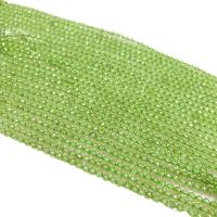 Gemstone Jewelry Beads Peridot Stone Natural & DIY & faceted Sold Per Approx 38-40 cm Strand