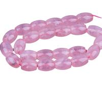 Natuurlijke Rose Quartz parels, Rozenkwarts, Emmer, DIY & verschillende grootte voor keus, Per verkocht Ca 39 cm Strand