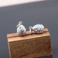 925 Sterling Sølv Pendel, du kan DIY, oprindelige farve, 15x9.50x9mm, Solgt af PC