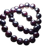 Garnet Armbånd, Runde, Unisex & forskellig størrelse for valg, Solgt Per Ca. 7-9 inch Strand