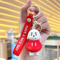 Zinc Alloy Key Clasp with Soft PVC cute & multifunctional nickel lead & cadmium free Sold By PC