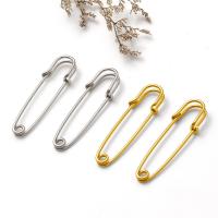 304 rozsdamentes acél Kilt Pin, DIY, több színt a választás, 15x51mm, Által értékesített PC