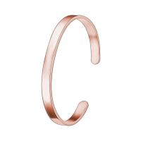 Rozsdamentes acél bangle, 304 rozsdamentes acél, divat ékszerek, több színt a választás, nikkel, ólom és kadmium mentes, 16cm, Által értékesített PC