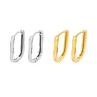 925 Sterling Silver Lever Back Earring plated fashion jewelry & for woman 18mm Sold By Pair