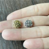 Zinklegierung Zwischenperlen, Blume, plattiert, Vintage & DIY, keine, frei von Nickel, Blei & Kadmium, 10x10mm, verkauft von Tasche