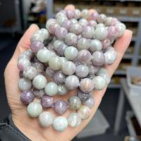 Gemstone Браслеты, сиреневые бусины, Круглая, полированный, ювелирные изделия моды & Женский, 12mm, длина Приблизительно 18 см, продается PC