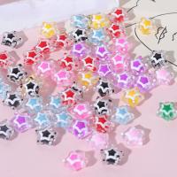 Lampwork Beads Star DIY & enamel 13mm Sold By PC