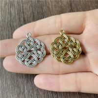 Sinc Alloy Pendants, plátáilte, seanré & DIY & log, dathanna níos mó le haghaidh rogha, nicil, luaidhe & caidmiam saor in aisce, 24x29mm, Díolta De réir Mála