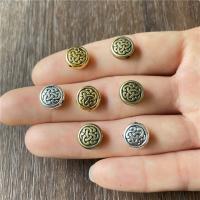 Zinc Alloy Spacer Kralen, Rond plat, plated, Vintage & DIY, meer kleuren voor de keuze, nikkel, lood en cadmium vrij, 10mm, Verkocht door Bag