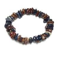 Gemstone Bracelets Pietersite folk style & Unisex Length Approx 18 cm Sold By PC