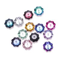 Fashion Glasperler, Flower, du kan DIY, flere farver til valg, 10mm, Ca. 30pc'er/Bag, Solgt af Bag