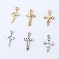 Zinklegering Cross Hangers, Zinc Alloy, plated, DIY & verschillende stijlen voor de keuze, meer kleuren voor de keuze, Verkocht door PC