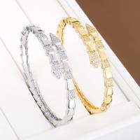 Brass Bracelet & Bangle plated fashion jewelry & for woman nickel lead & cadmium free Sold By PC