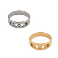 Stainless Steel Finger Ring 304 Stainless Steel plated Unisex US Ring .5 Sold By Lot