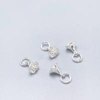 925 Ezüst Medál, divat ékszerek & DIY, nikkel, ólom és kadmium mentes, 9x6.5mm, Által értékesített PC