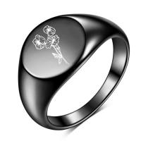 Titanium ringen, Titanium Staal, plated, mode sieraden & voor de mens, meer kleuren voor de keuze, 12mm, Verkocht door PC