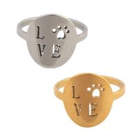 Stainless Steel Finger Ring 304 Stainless Steel plated Unisex US Ring .5 Sold By PC