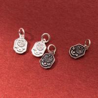 925 Sterling Silver Pendant Antique finish DIY Sold By PC