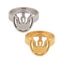 Stainless Steel Finger Ring 304 Stainless Steel plated Unisex US Ring .5 Sold By PC