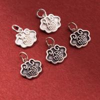 925 Sterling Silver Pendant Antique finish DIY Sold By PC