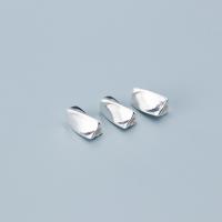 925 sterling ezüst gyöngy, 925 ezüst, divat ékszerek & DIY, nikkel, ólom és kadmium mentes, 4.5x4.5x8mm,1.8mm, Által értékesített PC