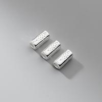 925 sterling ezüst gyöngy, 925 ezüst, divat ékszerek & DIY, több színt a választás, nikkel, ólom és kadmium mentes, 5x11mm,2.5mm, Által értékesített PC