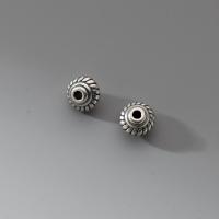 925 Sterling Silver Beads fashion jewelry & DIY nickel lead & cadmium free 1.1mm Sold By PC