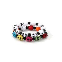 plastica Bracciale Set, Teschio, 2 pezzi & per la donna, Lunghezza Appross. 7 pollice, Venduto da set