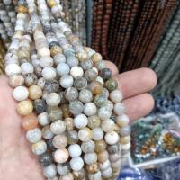 Agate σφαιρίδια, Bamboo Agate, Γύρος, DIY, περισσότερα χρώματα για την επιλογή, Sold Με Strand