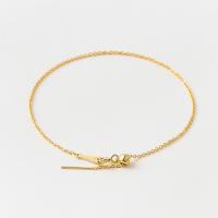 Brass Bracelet & Bangle fashion jewelry nickel lead & cadmium free 22.3cm 1.5mm Sold By PC