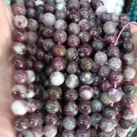 Gemstone Ékszer Gyöngyök, Turmalin, Kerek, DIY & különböző méretű a választás, Által értékesített Strand