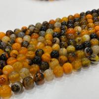 Agate Beads Round DIY Sold By Strand