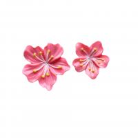 Hair Accessories DIY Findings Resin Flower & enamel 20-35mm Sold By PC