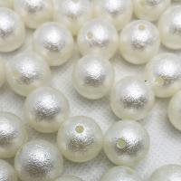 Plastic Pearl Kraal, Ronde, DIY & verschillende grootte voor keus, 500G/Lot, Verkocht door Lot