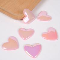 Mobile Phone DIY Decoration Acrylic Heart stoving varnish cute Sold By PC