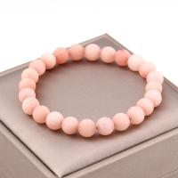 Bracelets de pierres précieuses, aventurine rose, pour femme, rose, 8mm, Longueur Environ 29 cm, Vendu par PC