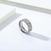 Titanium Steel Finger Ring fashion jewelry nickel lead & cadmium free Sold By PC