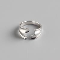 Sterling Silver Jewelry Finger Ring, 925 Sterling Silver, jewelry faisin & do bhean, nicil, luaidhe & caidmiam saor in aisce, 11.3mm,17mm, Díolta De réir PC